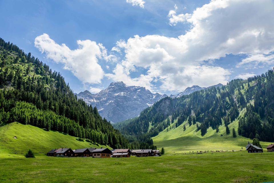 Der Panüelerkopf ist mit 2859 m Seehöhe der zweithöchste Berg im Rätikon