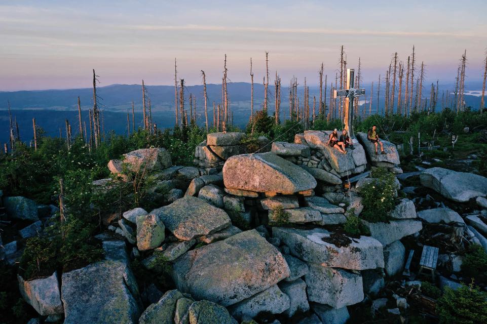 Wandern am Plöckenstein