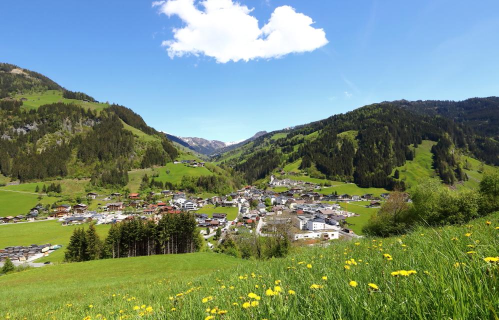 Blick ins Großarltal