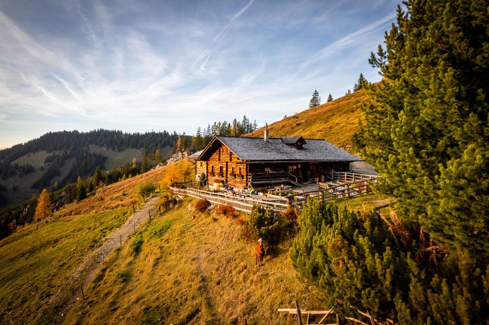Herbst auf der Maurachalm