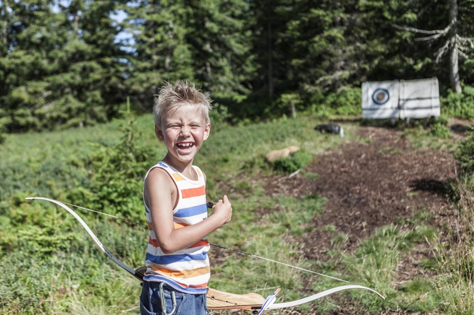 Bogenparcurs für Kinder am Hochkönig