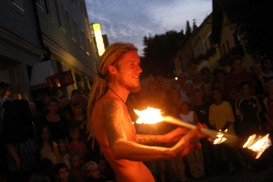 Bummelnacht-Feuershow