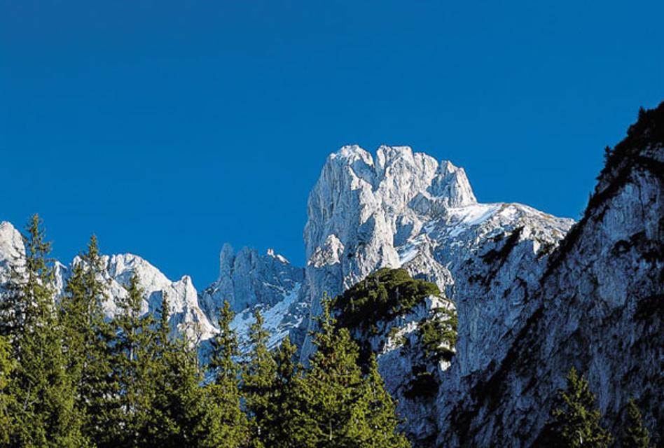 Blick auf die Bischofsmütze