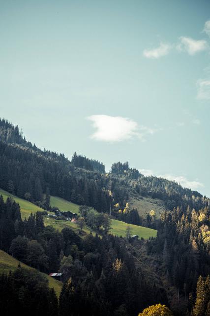 Berglandschaft bei St. Veit im Salzburger Land