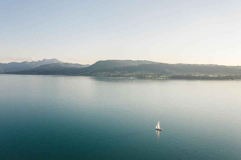 Segelboot Attersee