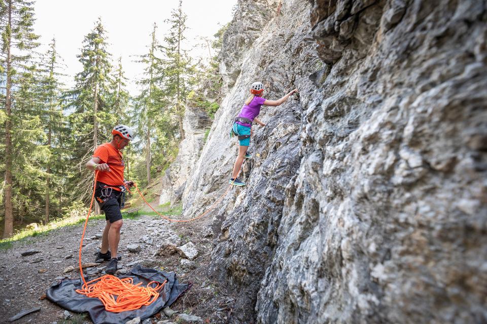 Familien-Klettergarten Rappenwand