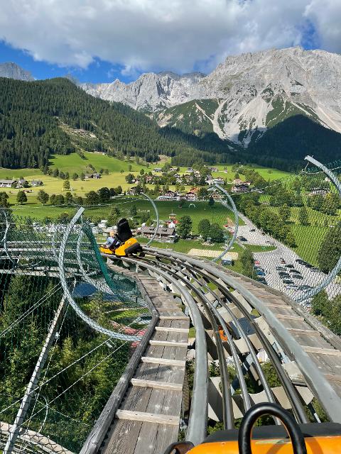 Sommerrodelbahn bei Ramsau am Dachstein