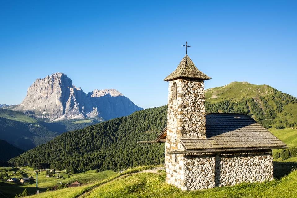Farmeda-Kirche in Seceda