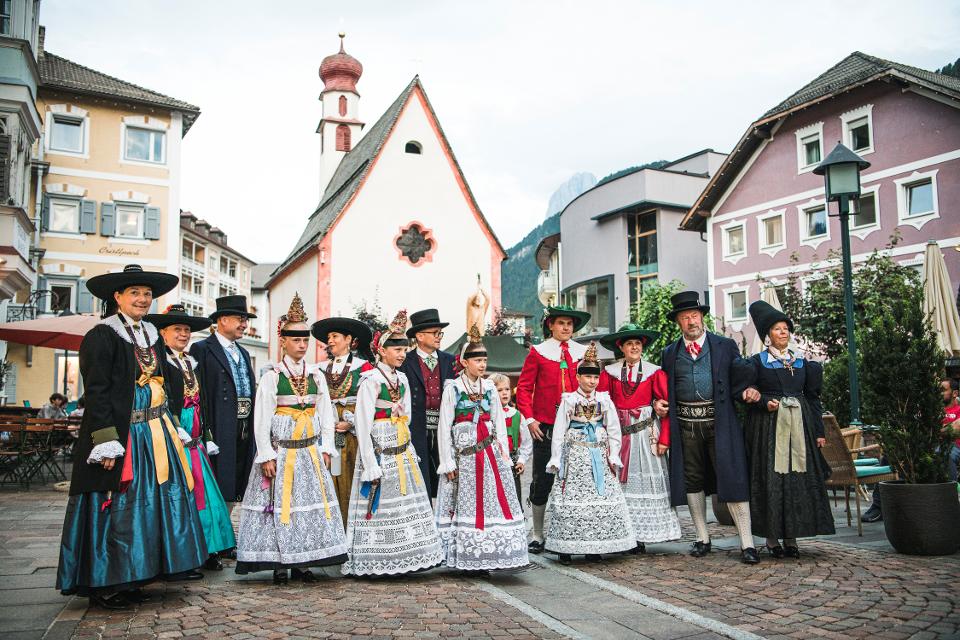 Trachtenfest in Grödem/Val Gardena