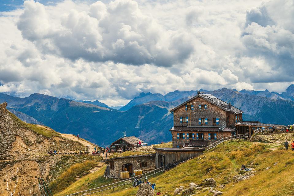 Berghütte im Eggental