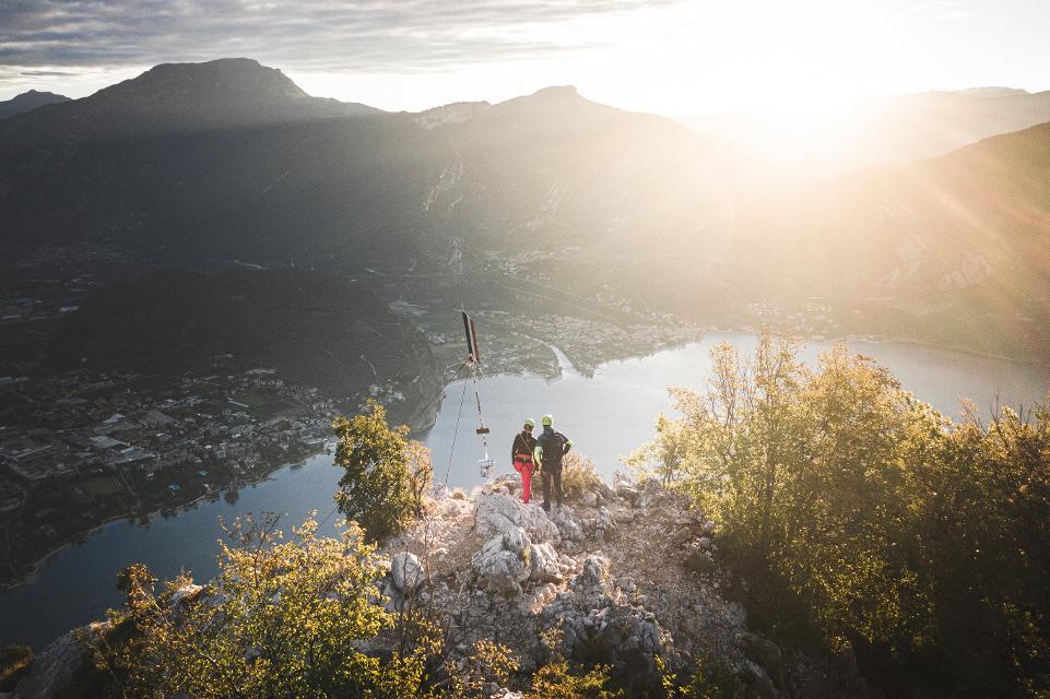 Klettersteig am Gardasee