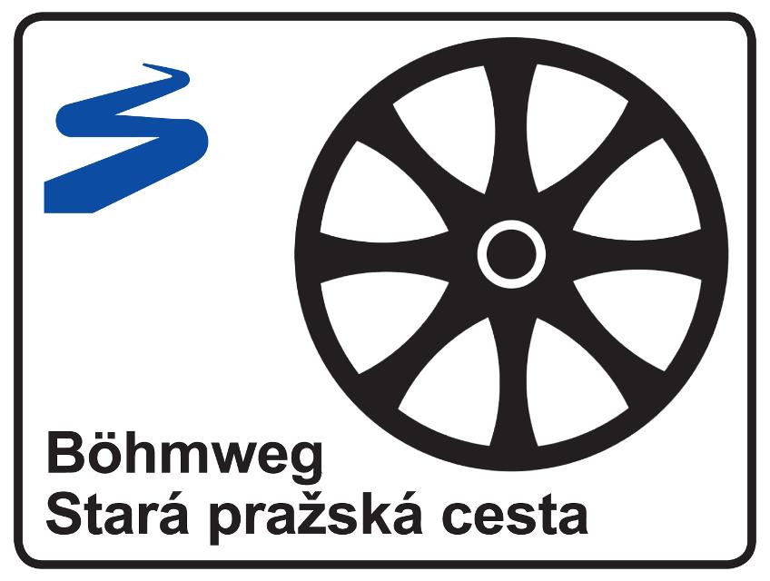 Böhmweg Markierungszeichen