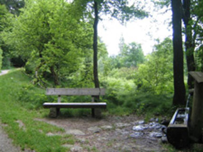 Rastplatz im Nationalparkgebiet