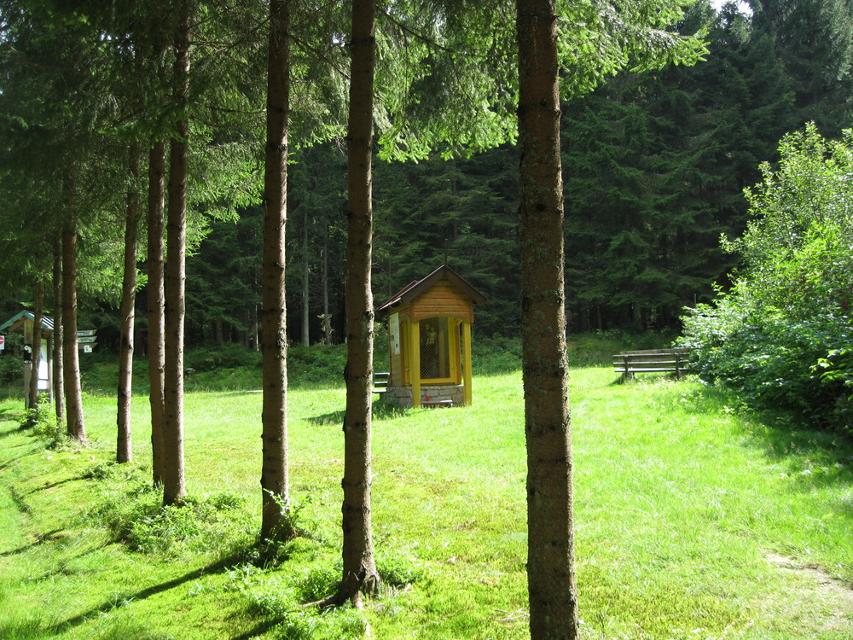 Blick auf die Josefkapelle