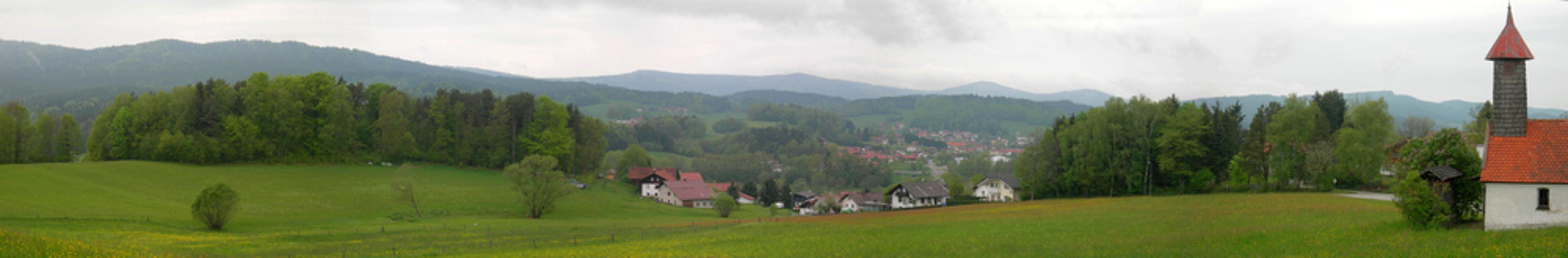 erster Panoramablick in Köckersried