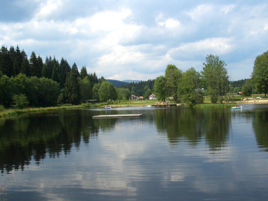 Der Natur-Badesee in Mauth