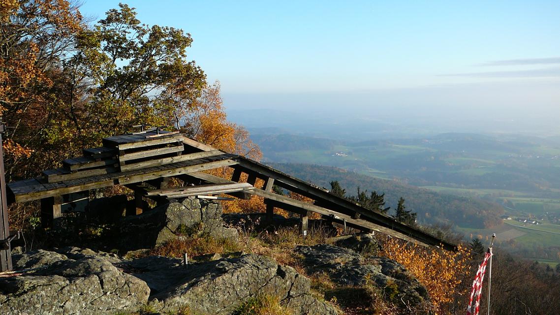 Startrampe für Drachenflieger am Büchelstein