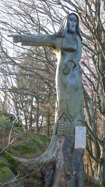 Skulptur als Wegweiser