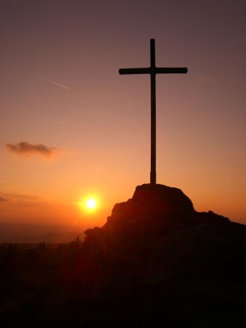 Gipfelkreuz am Großen Arber