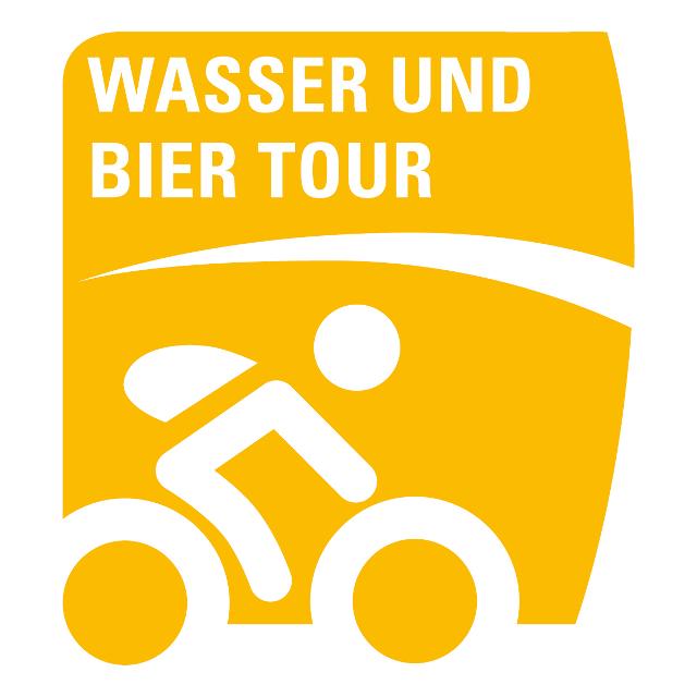 Markierung Wasser und Bier Tour