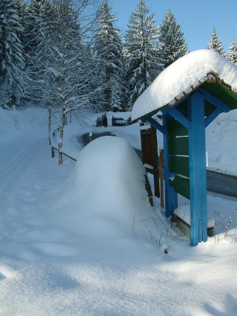 Frauenau Langlaufzentrum Infotafel