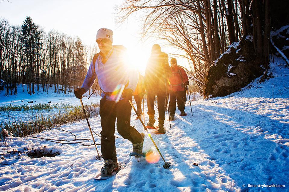 Schneeschuhwandern bei Gößweinstein