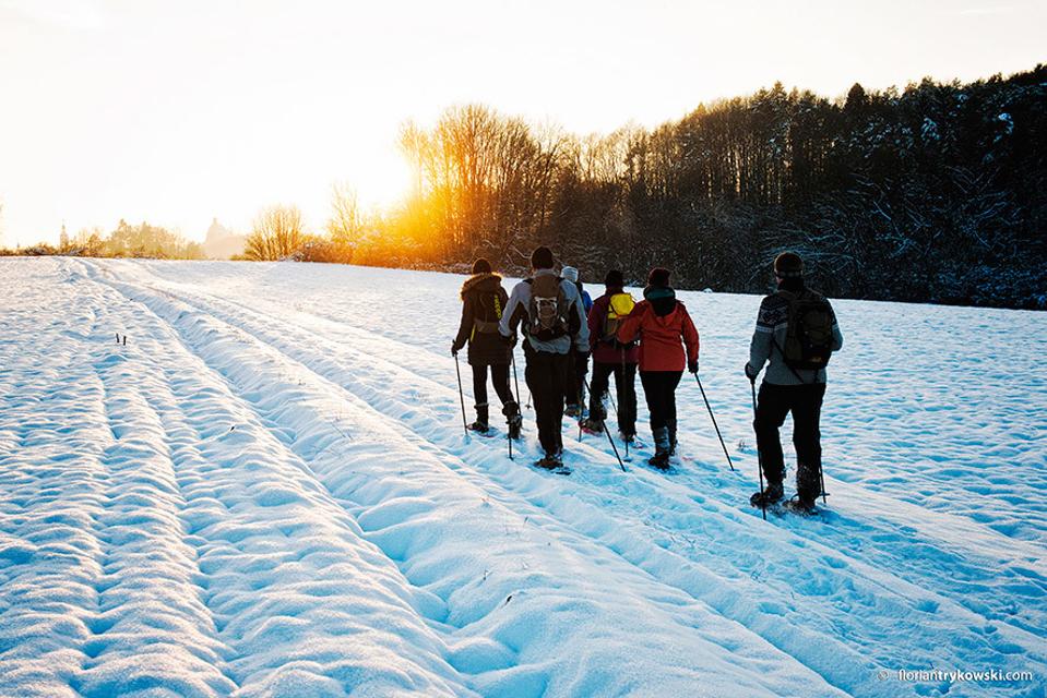 Schneeschuhwandern bei Gößweinstein