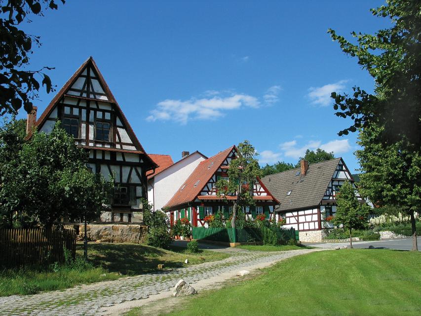 Fachwerkhäuser in Mistendorf