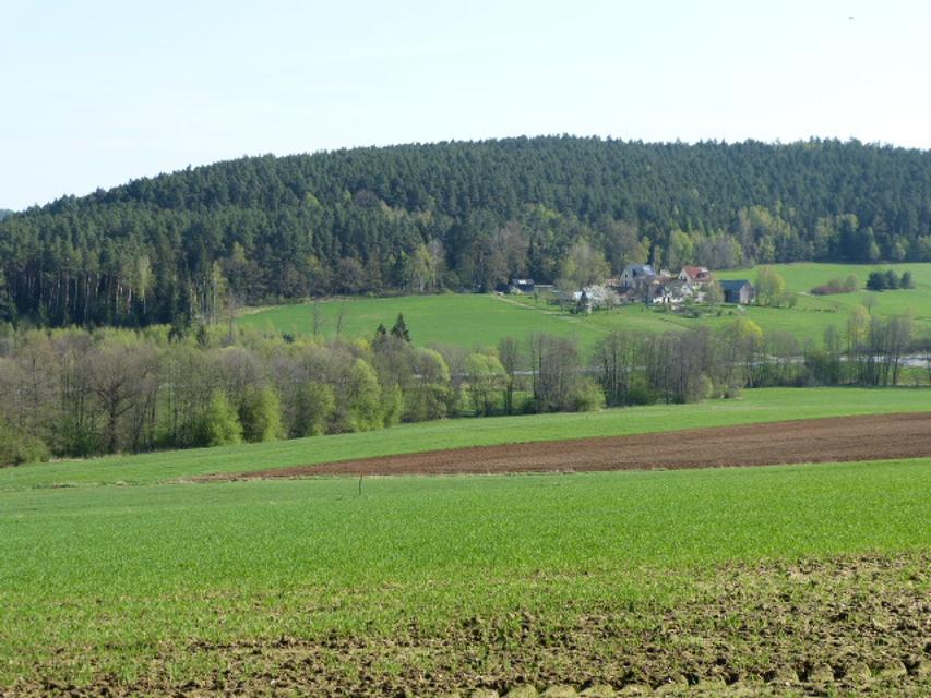 Blick auf Göritzen