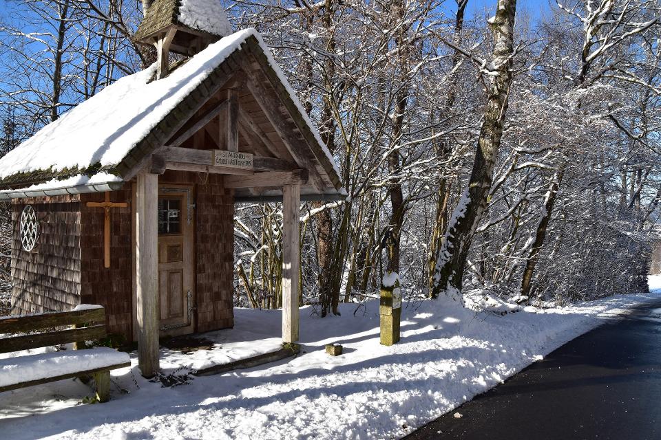 Kapelle entlang dem Weg