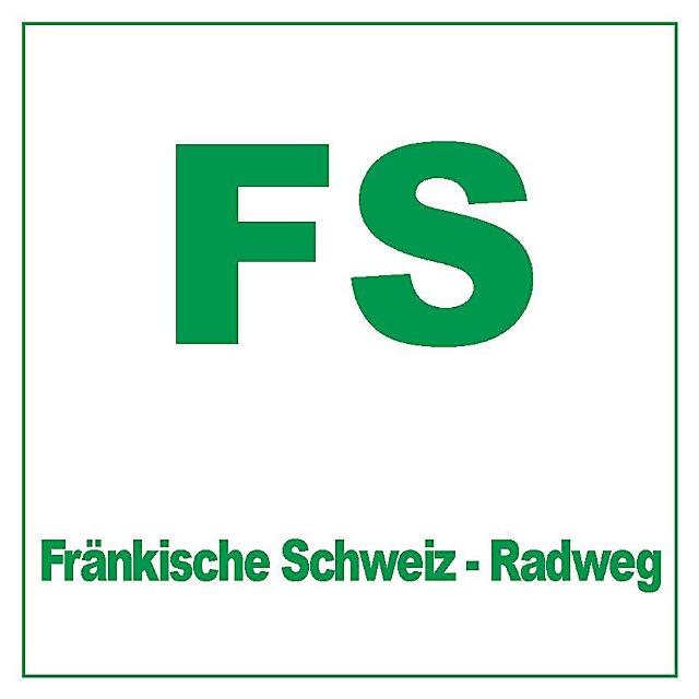 Markierungszeichen Fränkische Schweiz-Radweg