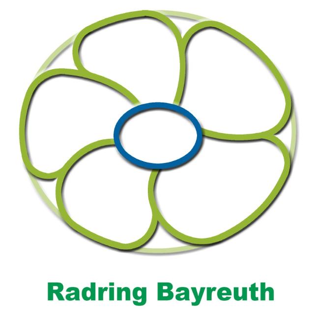 Markierungszeichen Radring Bayreuth