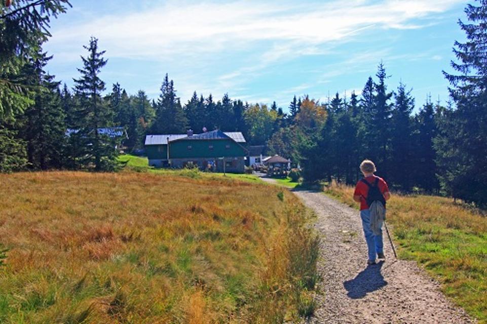 Wandern im Fichtelgebirge - Seehaus