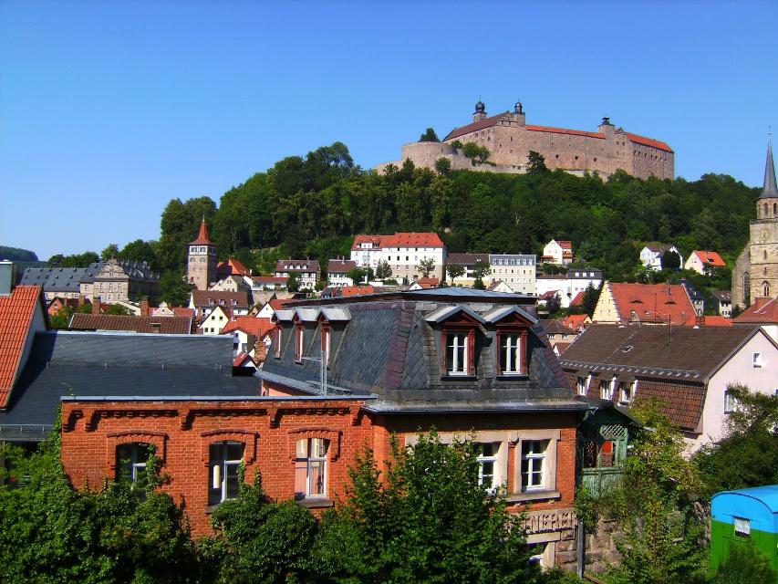 Plassenburg über Altstadt