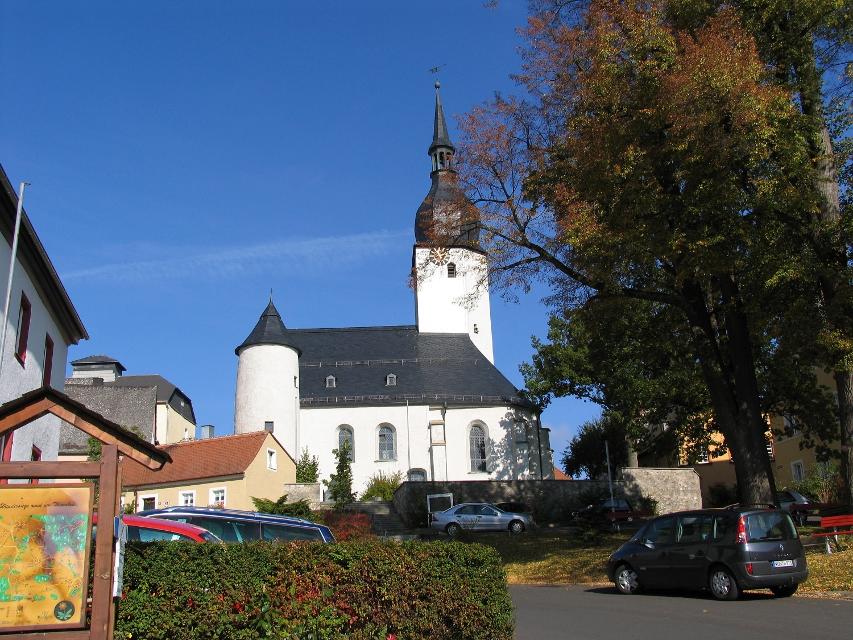 Kirchenruine in Thiersheim