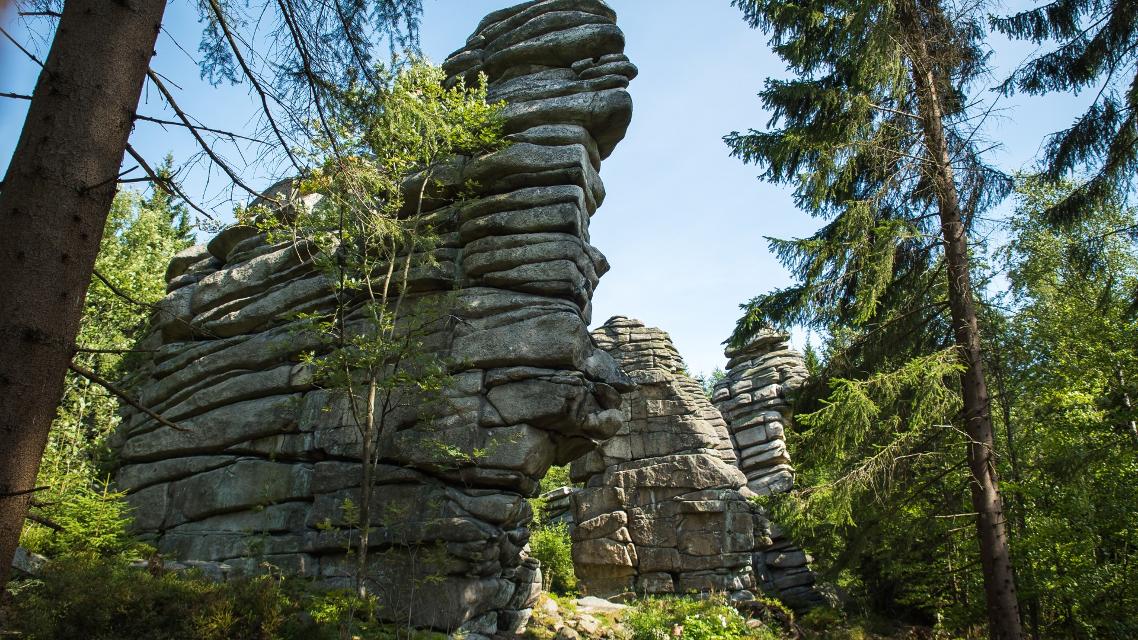 Drei Brüder Felsen Weißenstadt