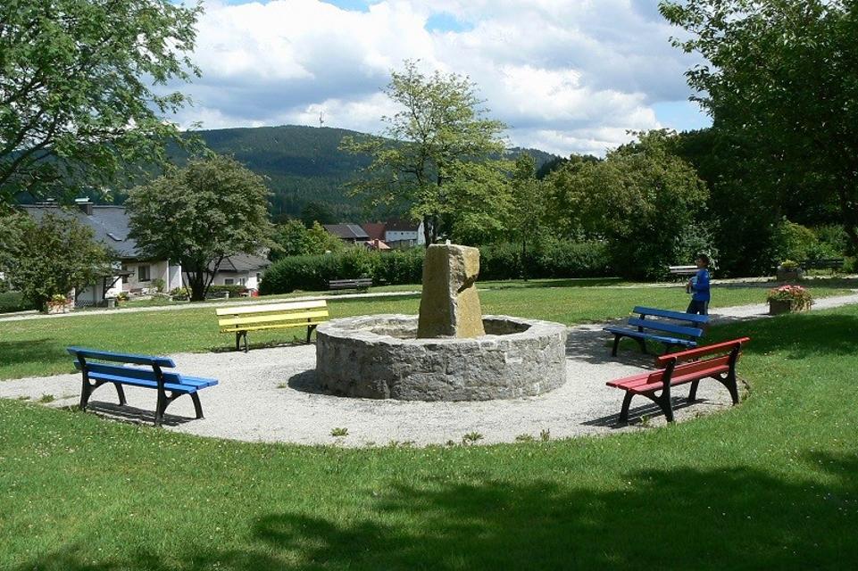 Kurpark von Bischofsgrün