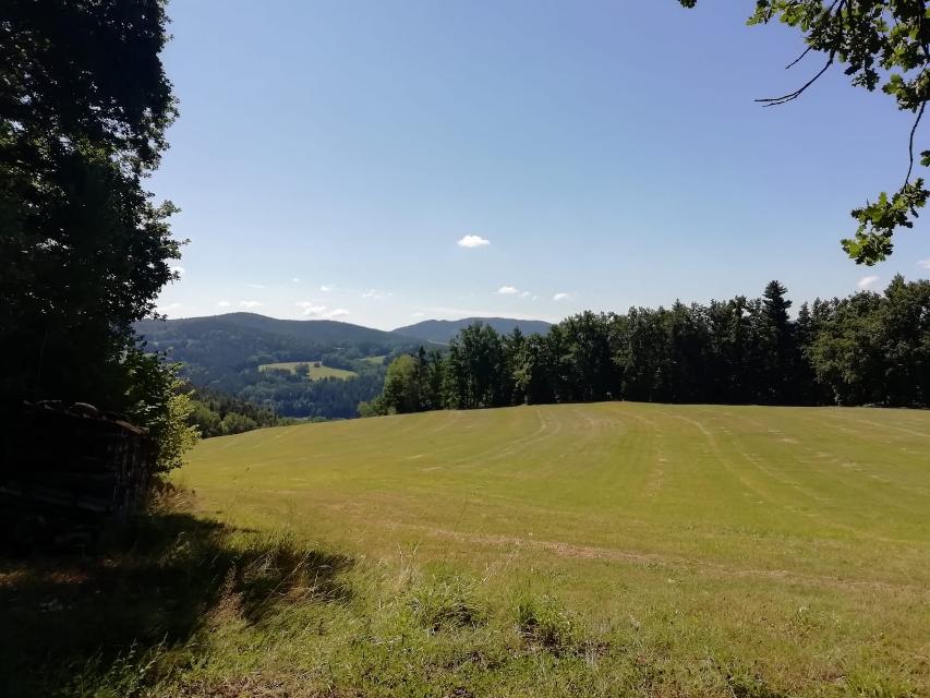 Das Etappenziel vor den Augen