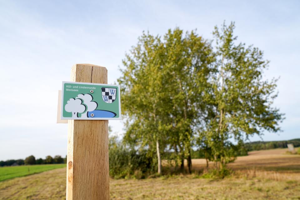 Markierungszeichen Hül- und Lindenrunde