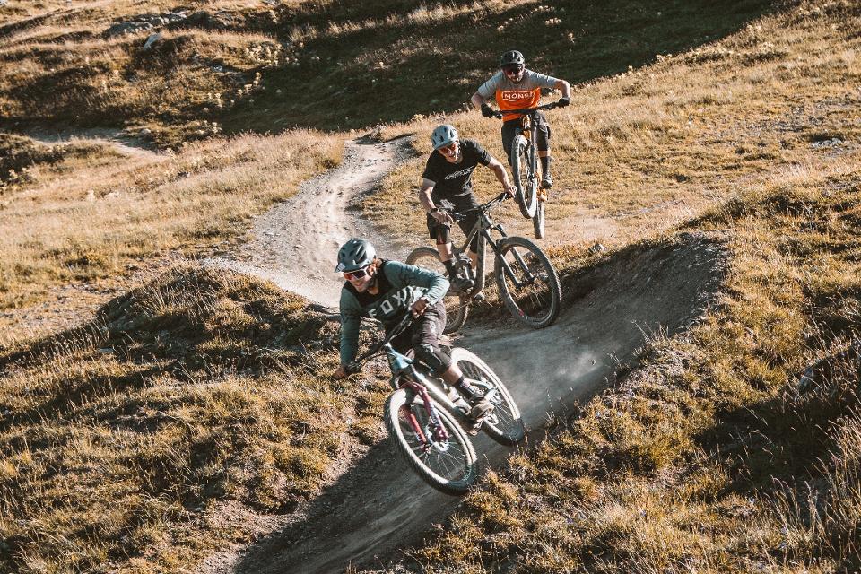 Downhill beim Bike Kingdom Hunt in Arosa