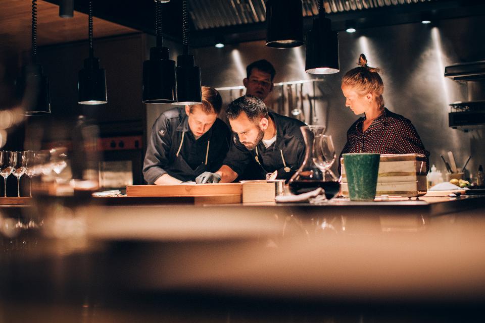 Küchencrew in Lech Zürs