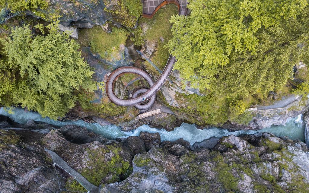 Helix in der Liechtensteinklamm