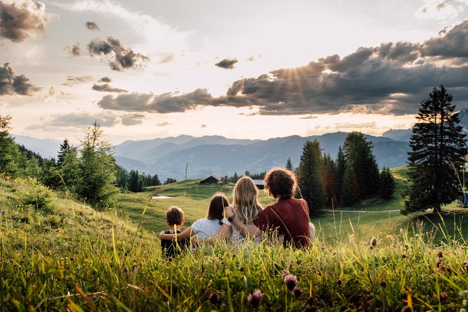 Sonnenuntergang in St. Johann in Salzburg