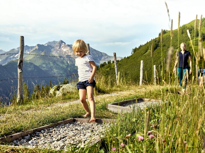 Barfussweg im Raurisertal