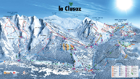 Pistenplan La Clusaz
