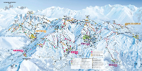 Pistenplan Les Sybelles