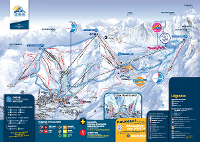Pistenplan Orcières-Merlette