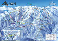 Pistenplan Auron