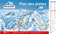 Pistenplan St. Jean d'Aulps