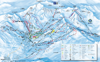 Pistenplan Skigebiet Val Thorens